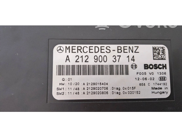 Блок предохранителей A2129003714, A2129015404   Mercedes-Benz CLS C218 X218    