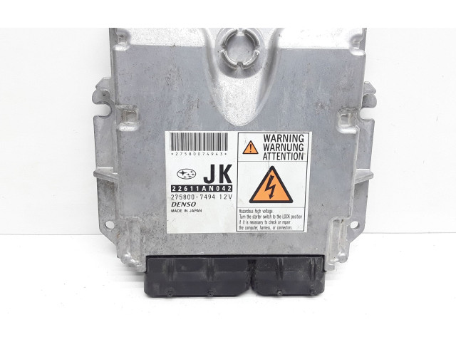 Řídící jednotka 22611AN042, 2758007494   Subaru Legacy 2008