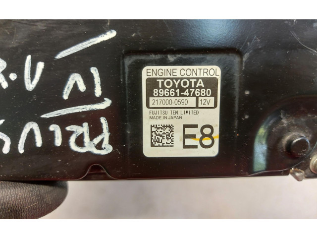 Řídící jednotka 89661-47680   Toyota Prius (XW50) 2017