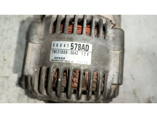 Генератор 56041578AD, ALTERNADOR   Jeep Cherokee III KJ 2.5     