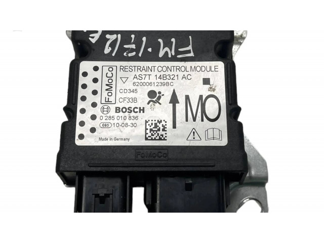 Блок подушек безопасности AS7T14B321AC, 0285010836   Ford Mondeo MK IV