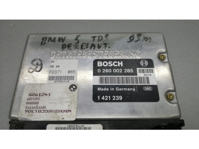 Блок управления коробкой передач 1421239, 0260002285   BMW 5 E34