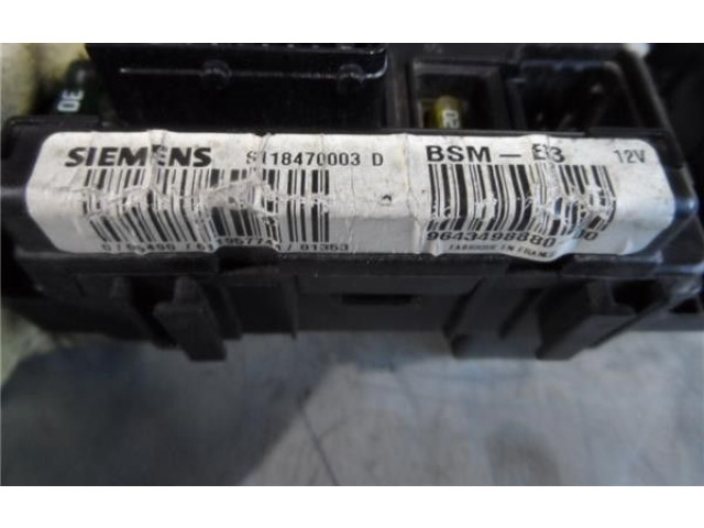 Řídící jednotka S118470003D, 9343498880   Citroen C3 Pluriel 2003