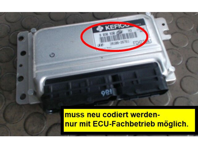Řídící jednotka 3910826761   Hyundai Matrix 2003
