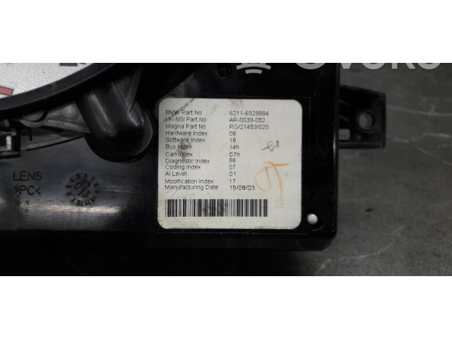 Přístrojová deska  Mini One - Cooper R50 - 53 2004 6928884  