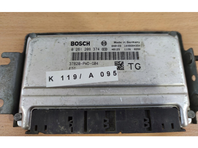 Řídící jednotka 0261208374, 37820PWDG04   Honda Jazz 2005