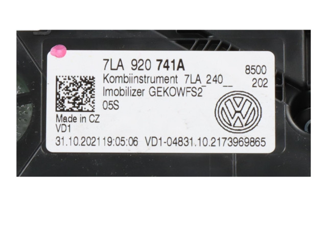 Панель приборов 7LA920741A   Volkswagen Transporter - Caravelle T6       