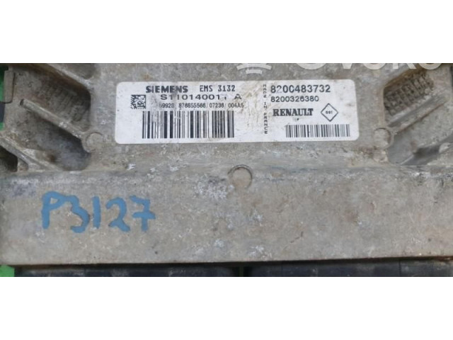 Блок управления двигателем Блок управления 8200483732, S110140011A   Renault Logan I