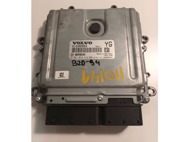 Řídící jednotka 31336983, 0281018414   Volvo XC60 2012
