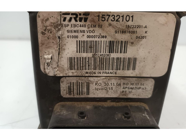 Jednotka ABS 9657462080   Peugeot 207 CC 2004