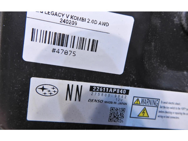 Řídící jednotka 22611AP840   Subaru Legacy 2009