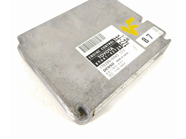 Řídící jednotka 8966142730, 1752005943   Toyota RAV 4 (XA10) 2001