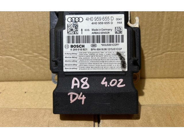 Блок подушек безопасности    Audi A8 S8 D4 4H
