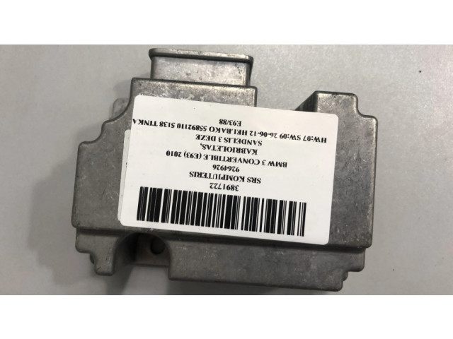 Блок подушек безопасности 9264926   BMW 3 E92 E93