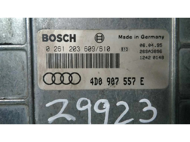 Блок управления двигателя 4D0907557E, 29923   Audi A8 S8 D2 4D