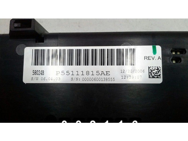 Блок управления климат-контролем P55111815AE   Chrysler Sebring (JS)