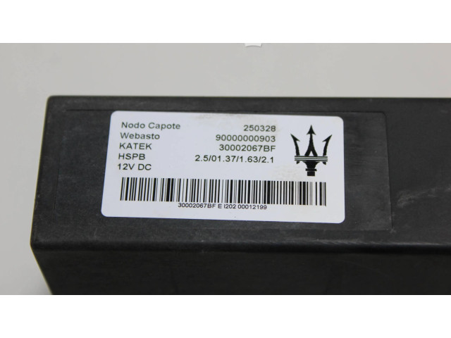 Блок управления 250328, 90000000903   Maserati GranTurismo