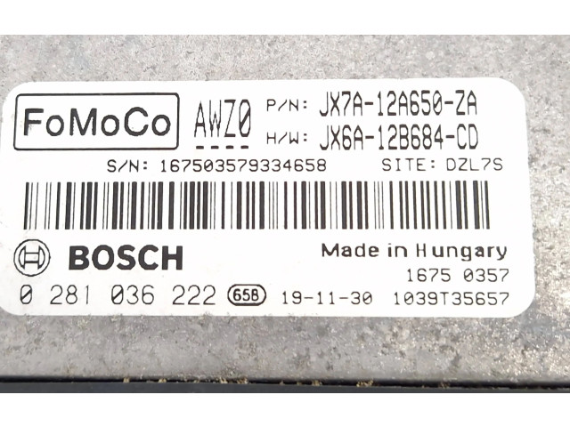 Řídící jednotka JX7A12A650ZA, JX6A12B684CD   Ford Focus 2020
