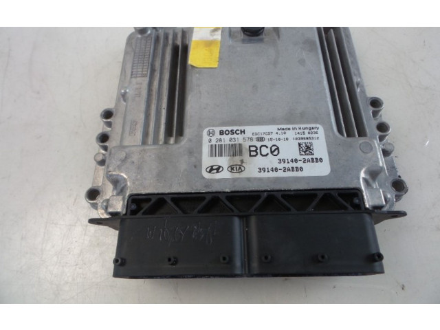 Блок управления впрыском 391402ABB0, 0281031578   Hyundai ix20