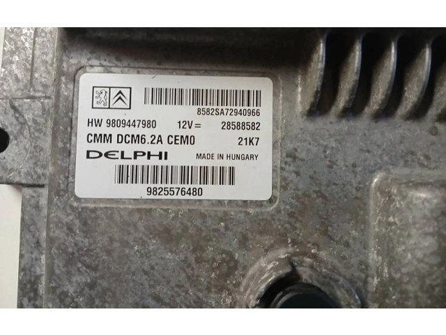 Řídící jednotka 9825576480, 28588582   Peugeot 5008 II 2019