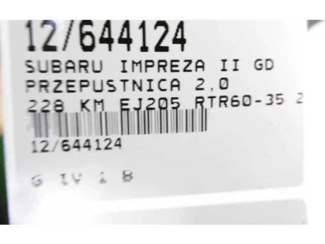 Vstřikovač RTR60-35, RTR60-35   Subaru Impreza II     