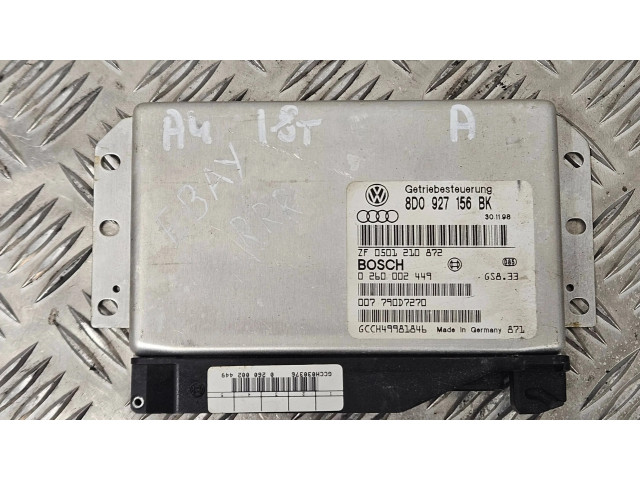 Блок управления коробкой передач 8D0927156BK, 0501210872   Audi A4 S4 B5 8D