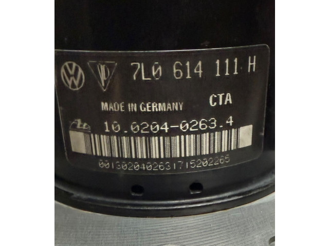 Блок АБС 7L0614111H, 7L0907379G   Volkswagen  Touareg I  2002 - 2010 года