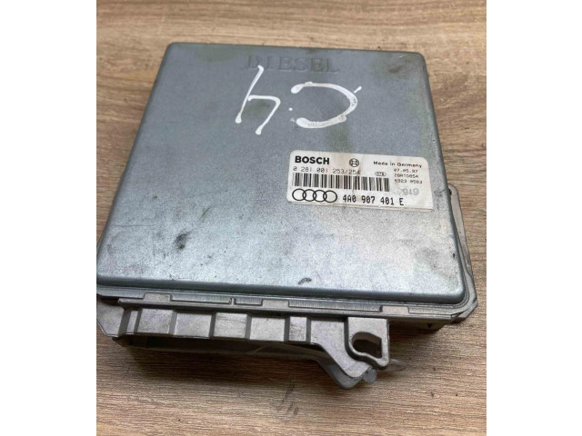 Řídící jednotka 4A0907401E, 0281001253   Audi A6 S6 C4 4A 1994