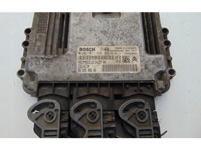 Řídící jednotka 0281011560, 9659596680   Peugeot 207 2008