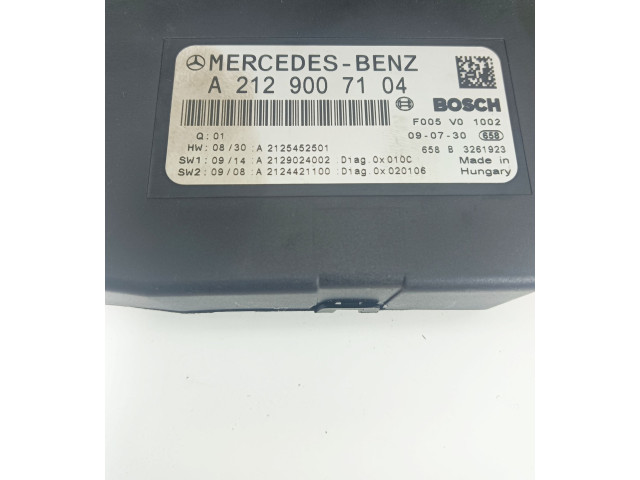 Pojistková skříňka Řídící jednotka BSM A2129007104   Mercedes-Benz CLK A209 C209 2009