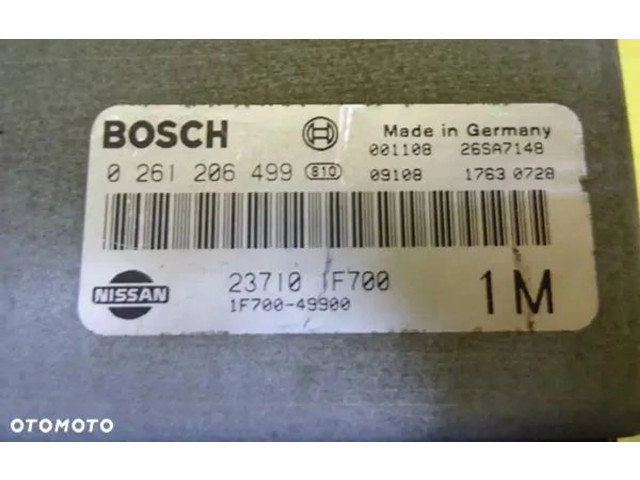 Řídící jednotka 0261206499   Nissan Micra 2002
