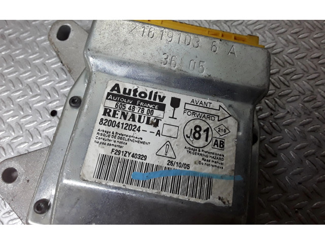 Блок подушек безопасности 8200412024   Renault Espace -  Grand espace IV