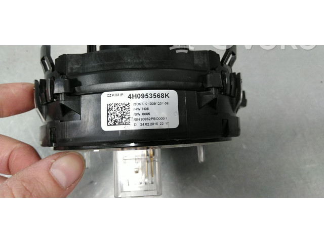 Полоса надувных подушек (кольцо srs) Audi A6 S6 C7 4G  2011 - 2018 года 4H0953568K      