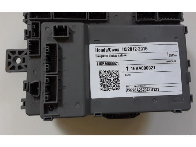   Pojistková skříňka 116RA000021   Honda Civic IX 2013