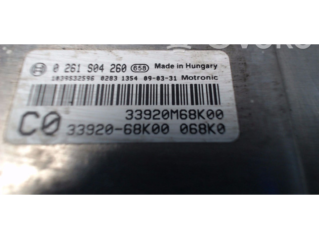 Блок управления двигателя 33920M68K00   Suzuki Alto