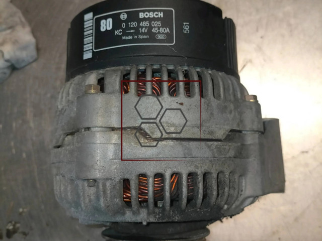 Генератор 60613072, 0120485025   Alfa Romeo 155      
