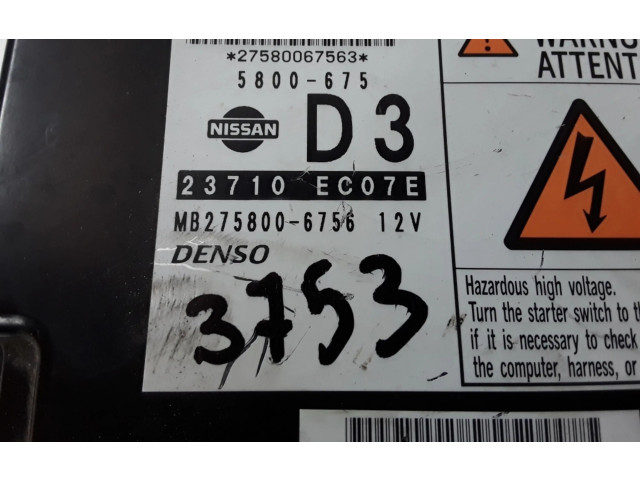 Řídící jednotka 23710EC07E, 2758006756   Nissan Navara 2008