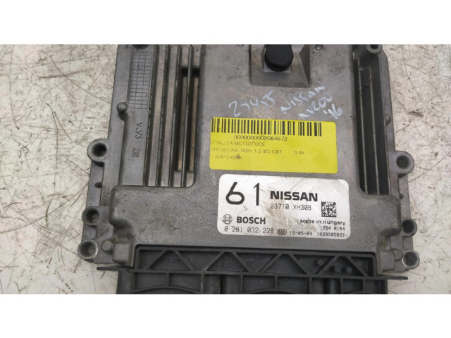 Řídící jednotka 0281032228, 23710XH30B   Nissan e-NV200 2011