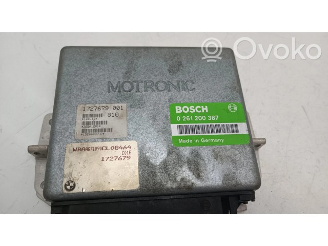 Řídící jednotka 026200387, 1727679001   BMW 3 E36 1996