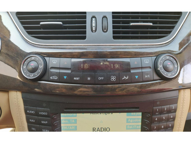 Блок управления климат-контролем 2198300685   Mercedes-Benz CLS C219