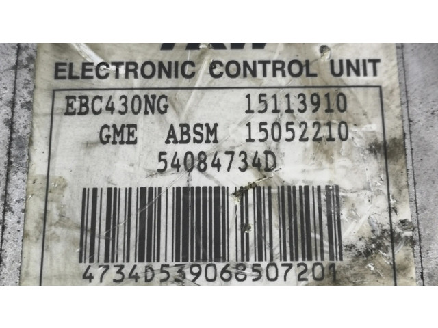 Jednotka ABS 15113910, 15052210   Saab 9-3 Ver2 2007