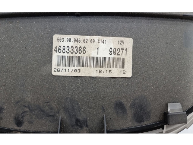 Панель приборов 46833366, 503000460200   Fiat Punto (188)       