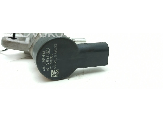 Vstřikovací lišta 8514154, 0281002949   BMW X4 F26  pro naftový motor 2.0  