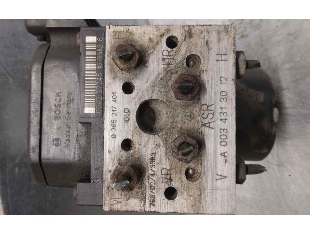 Jednotka ABS A0034313012, 0265217401   Mrcedes-Benz E W210 1997