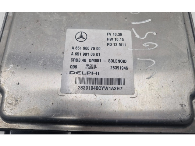 Řídící jednotka A6519007600, 6519007600   Mercedes-Benz A W176 2014