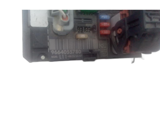 Pojistková skříňka Řídící jednotka BSM 9664055780, 9664055780   Peugeot 307 CC 2004
