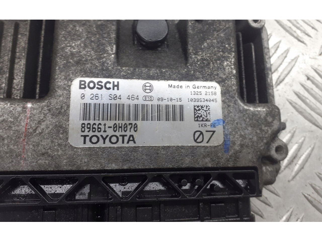 Блок управления двигателем ECU 89661-0H070   Peugeot 107