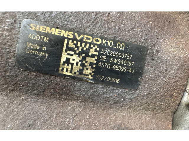 Vstřikovací čerpadlo 4S7Q9B395AJ, 5WS40157   Peugeot 607     
