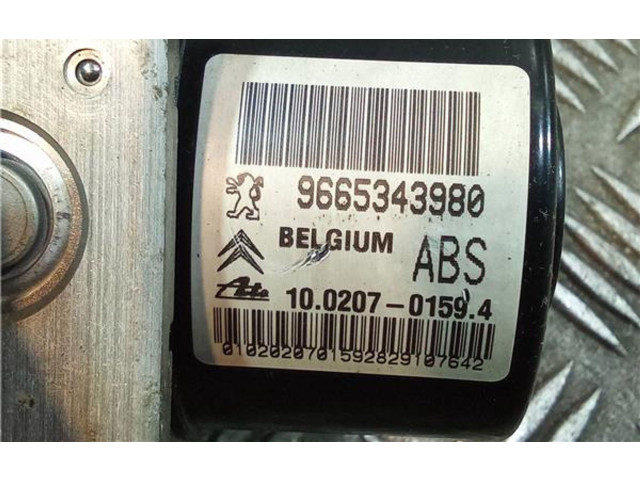Jednotka ABS 9665343980, 10020701594   Peugeot 207 2010