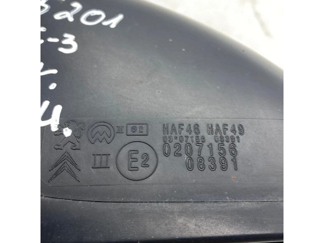 Zpětné zrcátko  levé Citroen C3 2012  E20207156, HAF46HAF49  